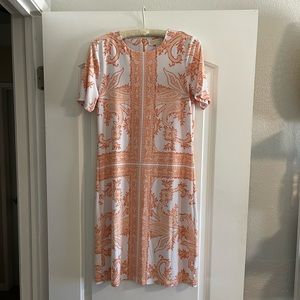Cute Orange & White Michael Kors Dress!